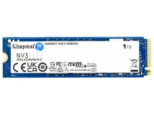 Kingston 1TB NV3 SSD M.2 2280 PCIe 4.0 NVMe
