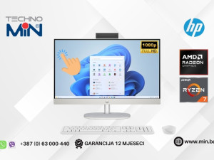 HP AiO 24-cr0108ny 23.8" Touch Ryzen 7 7730U, 16GB RAM, 512GB SSD
