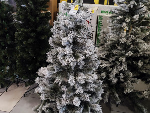 BOR JELKA BOZICNA NOVOGODIŠNJA UKRAS 155x81cm