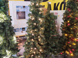 BOR JELKA BOZICNA NOVOGODISNJA UKRAS 185x53cm