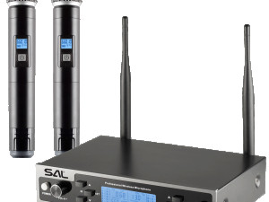Bežični set, 2 bežična mikrofona i prijemnik