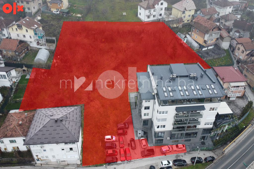 m2: Građevinsko zemljište iznad Tranzita / Stari Grad / 2704m2