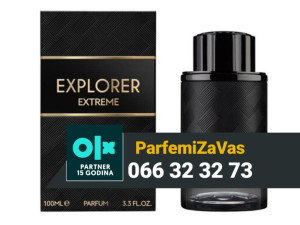 Mont Blanc Explorer Extreme 100ml Parfum Tester M