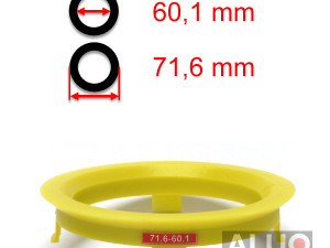 PRSTEN REDUKCIJA ZA FELGU 71.6 60.1 |000712|