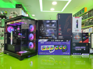 Gaming PC Ryzen 7 5800X /32GB/RX9060 XT 16GB/SSD 1TB