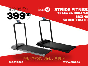GIGA.BA STRIDE FITNESS TRAKA ZA HODANJE  VISE BOJA