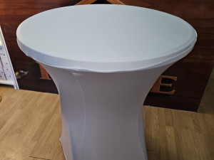 Navlake za barske okrugle stolove bijele i crne