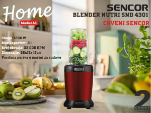 NUTRI BLENDER SENCOR SNB 4301RD
