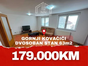 NN Nekretnine : Dvosoban stan 63m2 - Gornji Kovačići