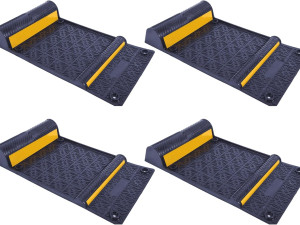 4 x Parking graničnik/ flexi prostirka 55 x 29 x 9 cm