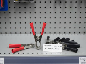 KROKODIL ŠTIPALJKE 30A (70mm) | Set 15 KM / Par 4 KM | NOVO