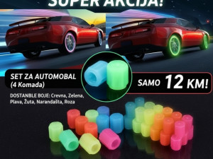 KAPICE ZA VENTILE KOJE SVIJETLE U MRAKU - Vrhunski Stil i Sigurno