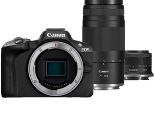 CANON EOS R50 + RF 18-45 + RF  75-300