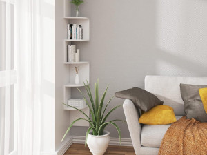 Zidna polica - bijela RG9313ws