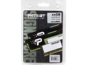 Patriot RAM 16GB (2x8GB), DDR43200MHz, UDIMM, Signature Line