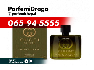 Gucci Guilty Absolu de Parfum Pour Homme 60ml parfum 60 ml