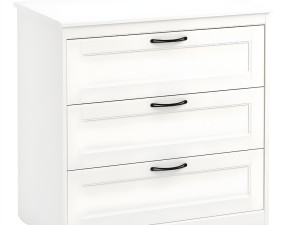 GIGA.BA TABORA KOMODA LADICAR 81X82CM BIJELI