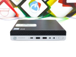 Mini PC HP 600 G4; i3-8100T; 256GB SSD; 8GB DDR4 DOPER