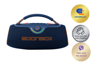Prijenosni bluetooth zvučnik SOONBOX S9702 plavi 043944
