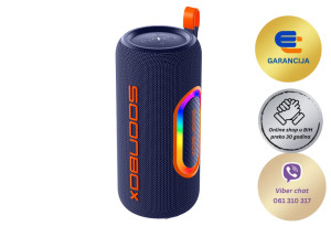 Prijenosni bluetooth zvučnik SOONBOX S7900PRO plavi