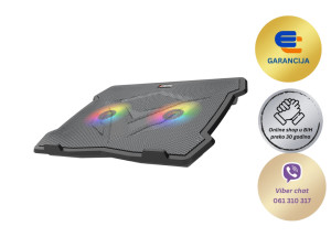 Hladnjak za laptop sa RGB osvjetljenjem MEETION CP2020