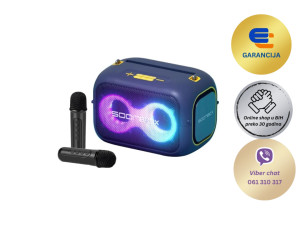 Prijenosni bluetooth karaoke zvučni dva mikrofona SOONBOX S3000