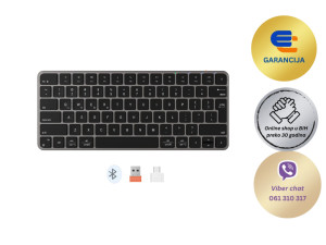 Ultra tanka bežična bluetotoh tastatura MEETION K210MW