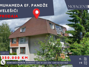 Četverosoban stan - Muhameda ef. Pandže - Velešići