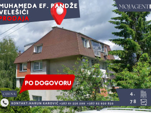 Četverosoban stan - Muhameda ef. Pandže - Velešići