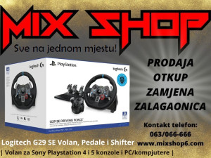 G29 SE Driving Force Racing Wheel +Shifter PS4 PS5 PS 4 5 mjenjač