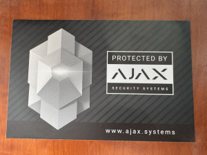 AJAX alarm