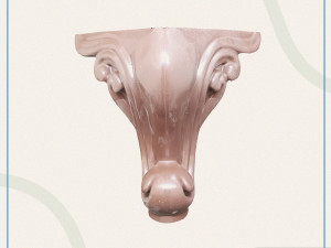 Noga/Nogica za namještaj Sultan H-14 Smeđa