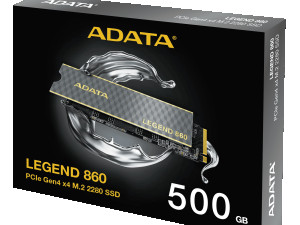 SSD Adata 500GB NVME LEGEND 860 PCle 6,000/5,000MB/s Gen4 M.2