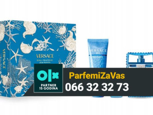 Versace Eau Fraiche 100ml + 5ml + 150ml SG M