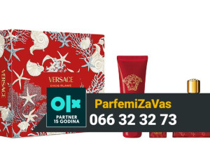 Versace Eros Flame 100ml EDP + 5ml EDP + 150ml SG M