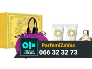 Versace Eros Pour Femme 100ml EDP + 100ml BL + 100ml SG + Torbica