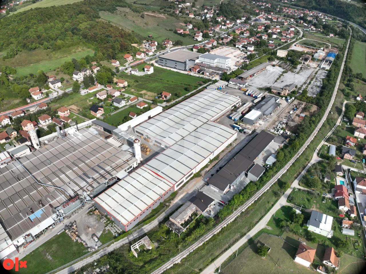 PRODAJA - Proizvodno-poslovna hala 6650m2 - ILIJAŠ 3