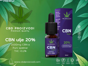 CBN ulje 10ml 20% 2000mg CBN-a (CBD Proizvodi)