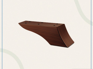 Noga/Nogica za namještaj Panama H-10 Smeđa