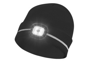 GEBOL LED kapa sa reflektirajućom trakom crna - 33723