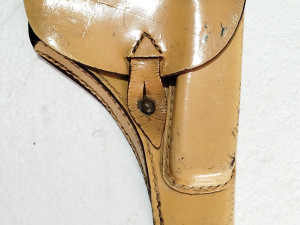 Kožna futrola za pištolj revolver vojna policija JNA vintage