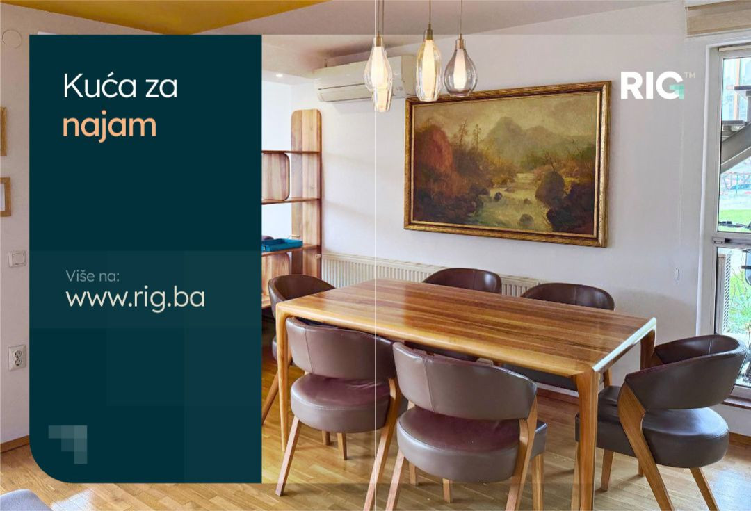 KUĆA SA BAZENOM / Bistrik, Stari Grad / NAJAM