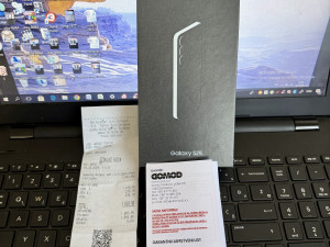 SAMSUNG S25 128GB SILVER NOV VAKUM 2GOD GARANCIJA RACUN