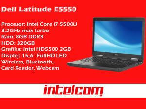 RASPRODAJA!!! Laptop Dell Latitude E5550 Core i7 5th gen