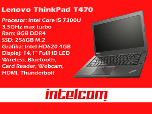 Laptop Lenovo ThinkPad T470 Core i5 7th gen