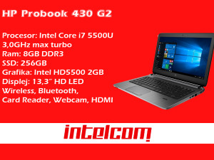 RASPRODAJA!!! Laptop HP Probook 430 G2 Core i7 5th gen