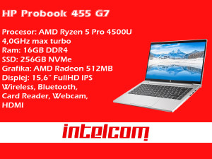 Laptop HP Probook 455 G7 AMD Ryzen 5 Pro
