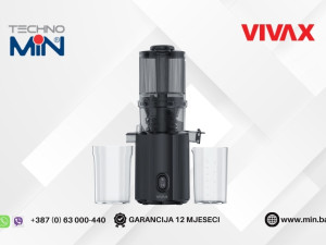 VIVAX HOME Slow Juicer SJ-300B sokovnik 300W Crni