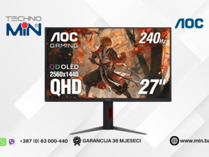 Gaming Monitor AOC Q27G4ZDR 27" QD-OLED, QHD, 240Hz