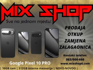 Google Pixel 10 PRO 16/512GB *NOVOO*Garancija 2 godine* 16GB gb